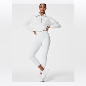 SPANX Booty Boost 7/8 No Show White Legging